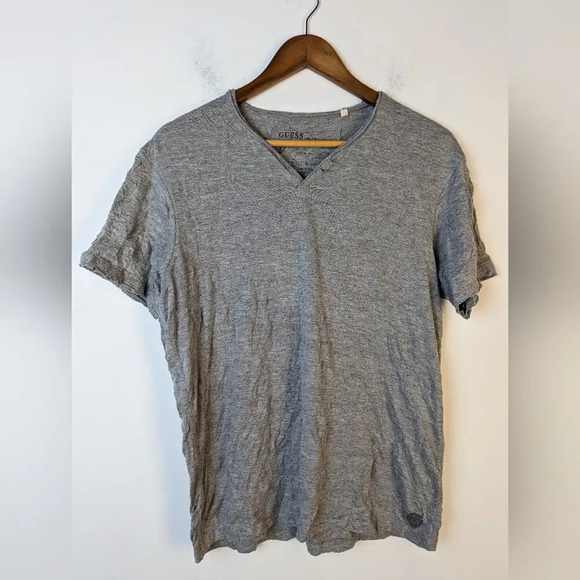 Guess Distressed Grey Tee Shirt / Medium - Picture 1 of 4